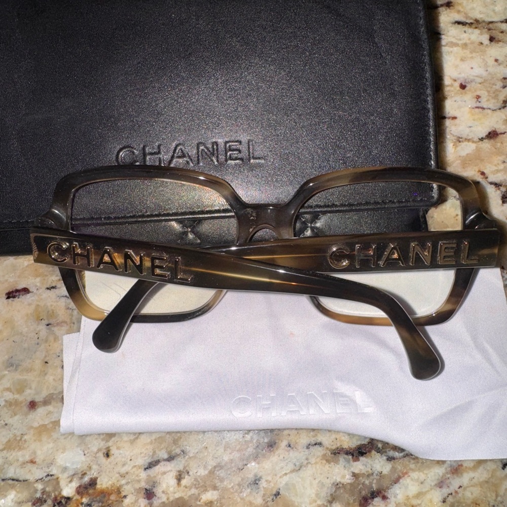 CHANEL Tortoise Shell Glasses